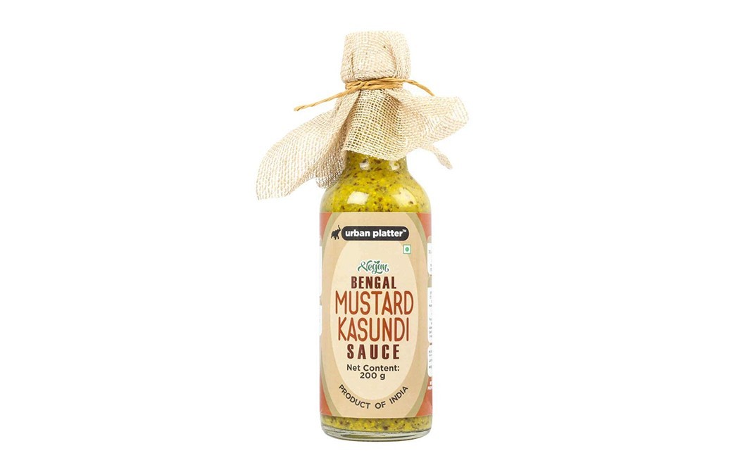 Urban Platter Bengal Mustard Kasundi Sauce   Plastic Bottle  200 grams